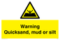 WL7501: Warning Quick, sand mud or silt