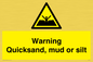 WL7501: Warning Quick, sand mud or silt