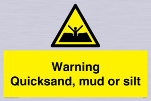 WL7501: Warning Quick, sand mud or silt