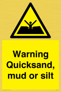 WL7501: Warning Quick, sand mud or silt