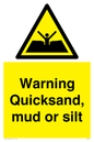 WL7501: Warning Quick, sand mud or silt