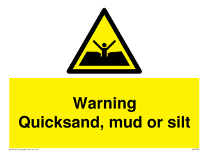 WL7501: Warning Quick, sand mud or silt