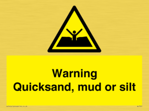WL7501: Warning Quick, sand mud or silt