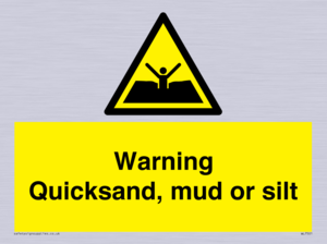 WL7501: Warning Quick, sand mud or silt