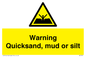 WL7501: Warning Quick, sand mud or silt