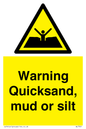 WL7501: Warning Quick, sand mud or silt