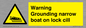 WL7812: Warning Grounding narrow boat on lock cill
