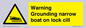WL7812: Warning Grounding narrow boat on lock cill