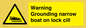 WL7812: Warning Grounding narrow boat on lock cill