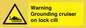 WL7813: Warning Grounding cruiser on lock cill