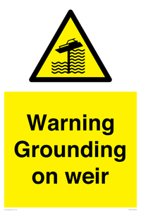 WL7814: Warning Grounding on weir
