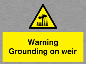 WL7814: Warning Grounding on weir