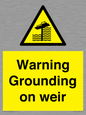 WL7814: Warning Grounding on weir
