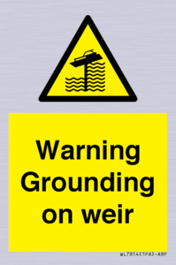 WL7814: Warning Grounding on weir