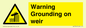 WL7814: Warning Grounding on weir