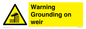 WL7814: Warning Grounding on weir