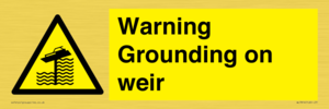 WL7814: Warning Grounding on weir
