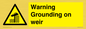 WL7814: Warning Grounding on weir