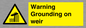 WL7814: Warning Grounding on weir