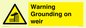 WL7814: Warning Grounding on weir