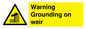 WL7814: Warning Grounding on weir