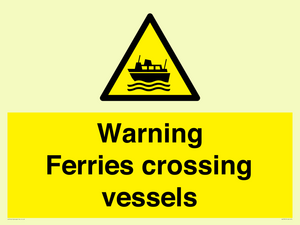 WL7815: Warning Ferries crossing vessels