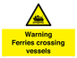 WL7815: Warning Ferries crossing vessels