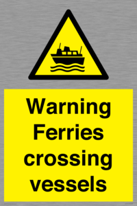 WL7815: Warning Ferries crossing vessels