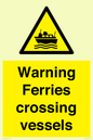 WL7815: Warning Ferries crossing vessels