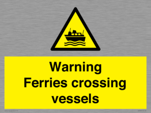WL7815: Warning Ferries crossing vessels