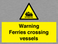 WL7815: Warning Ferries crossing vessels