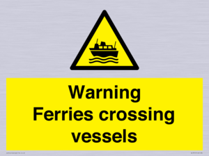 WL7815: Warning Ferries crossing vessels