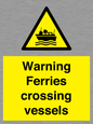 WL7815: Warning Ferries crossing vessels