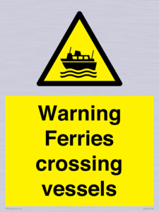 WL7815: Warning Ferries crossing vessels