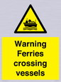 WL7815: Warning Ferries crossing vessels