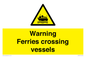 WL7815: Warning Ferries crossing vessels