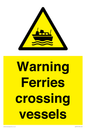 WL7815: Warning Ferries crossing vessels