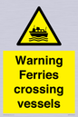 WL7815: Warning Ferries crossing vessels