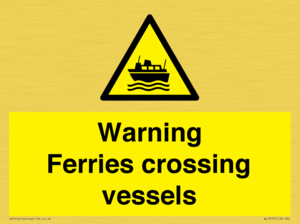 WL7815: Warning Ferries crossing vessels