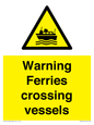 WL7815: Warning Ferries crossing vessels