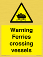 WL7815: Warning Ferries crossing vessels