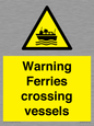 WL7815: Warning Ferries crossing vessels