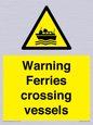 WL7815: Warning Ferries crossing vessels