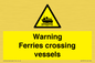 WL7815: Warning Ferries crossing vessels