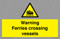 WL7815: Warning Ferries crossing vessels