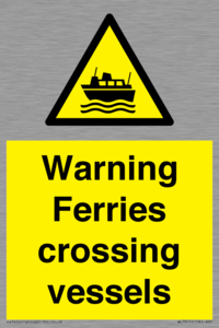 WL7815: Warning Ferries crossing vessels