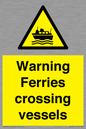 WL7815: Warning Ferries crossing vessels