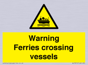 WL7815: Warning Ferries crossing vessels
