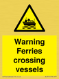 WL7815: Warning Ferries crossing vessels