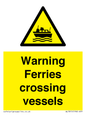 WL7815: Warning Ferries crossing vessels